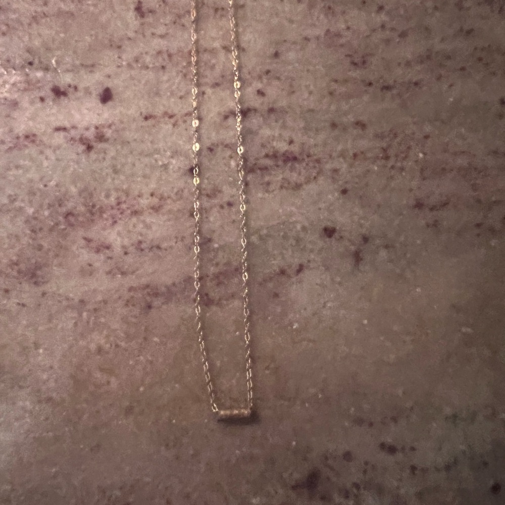 Handmade Elegant Gold Barrel Necklace